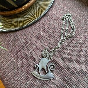 Bellevue Arts Fair Vintage hybrid metal necklace
